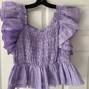 Smoked Ruffle top size M